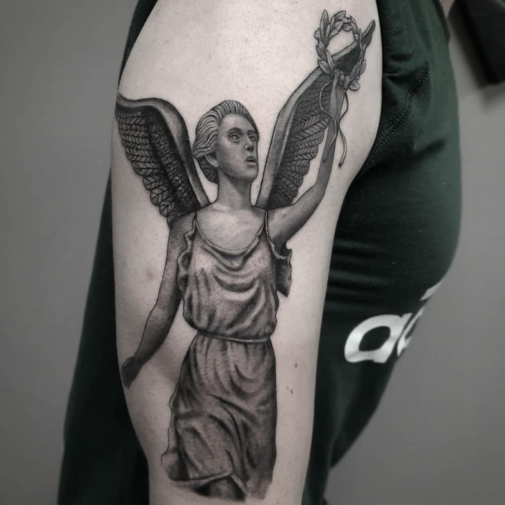Nike the winged goddess of victory